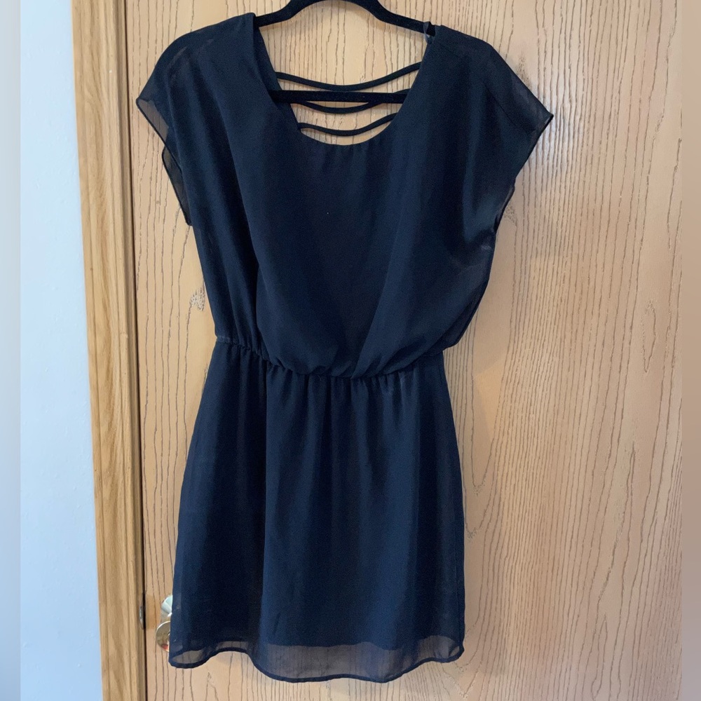 black dress